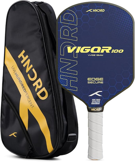 Hundred Vigor 100 USA Approved Pickleball Paddle | 13mm Core | Power Play | Free Bag Included