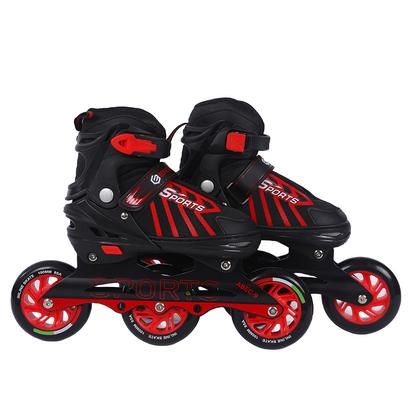 Endless EL1031 Inline Adjustable Skates for 3 to 6 Years | Aluminium Chassis and 100 mm PU Three Wheels | With ABEC 9 Bearings | Indoor and Outdoor