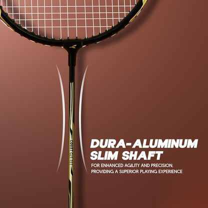 Konex Badminton Rackets with 1 Full Cover, Pack of 2