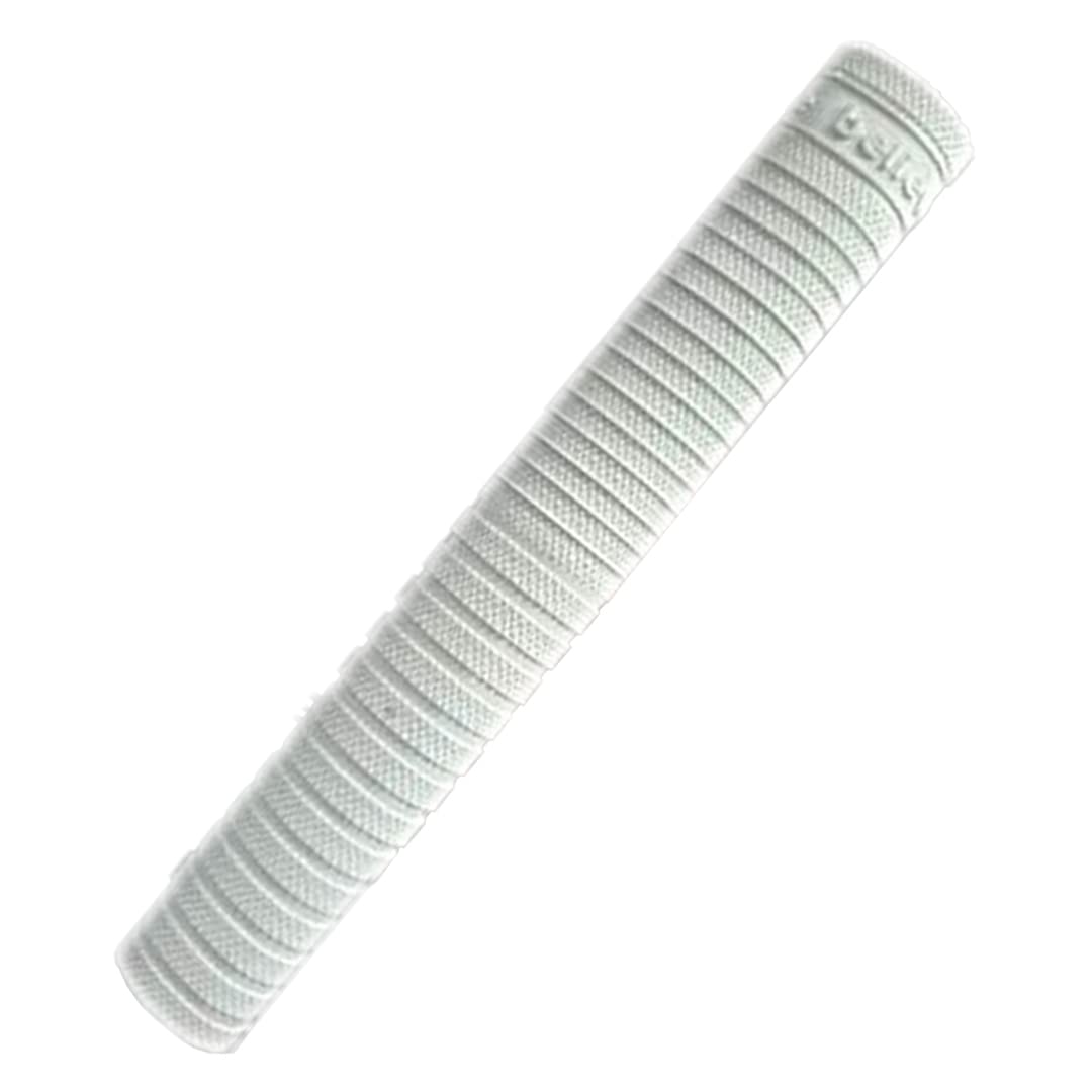 SG Hexa Premium Anti-Slip Cricket Bat Grip | Color: White | Pack of 1 | Grip for Enhanced Control