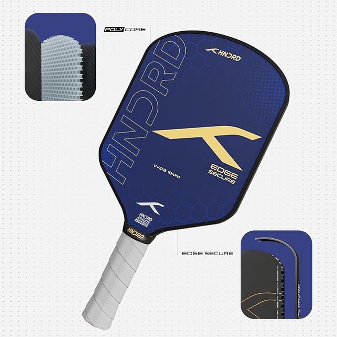 Hundred Vigor 100 USA Approved Pickleball Paddle | 13mm Core | Power Play | Free Bag Included