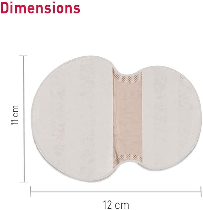 Measurement chart of a circular cushion with dimensions labeled