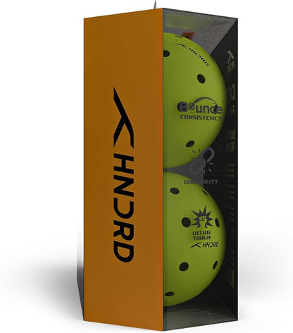 Hundred Delta Pro Pickleball Balls | Approved by USA Pickle ball | Hole design | Tournament ball