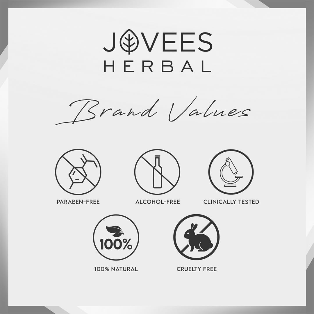 Jovees Activated Charcoal Detoxifying Face Wash (120ml) Anti Pollution | Deep Pore Cleansing | Oil Control | Removes Dirt & Impurities | Smooth Suitable for Acne Prone Skin | All Skin Types