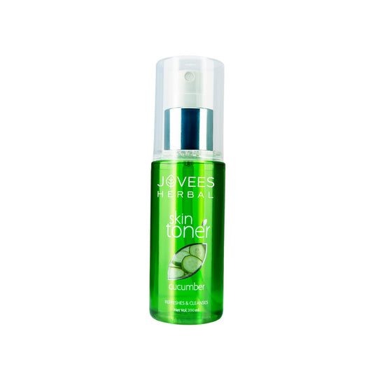 Jovees Herbal Cucumber Skin Toner | Toner for Oily & Acne Prone Skin | Pore Tightening | 100% Natural | Paraben & Alcohol Free 200 ml