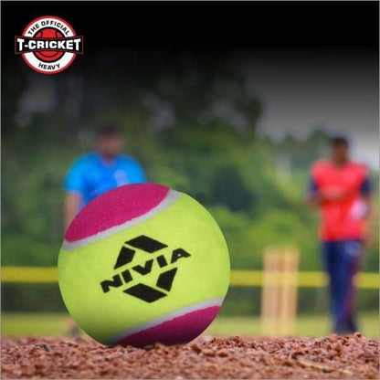 Nivia Heavy Tennis Ball Cricket Ball