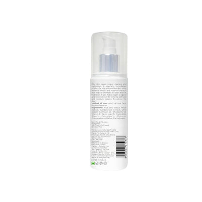 Jovees Aloe Vera Moisturising Lotion (200ml) Sandal And Peach Extract | Nourishes, Heals and Hydrates Skin, Regeneration, Anti - Inflammatory | Vitamin E | For Oily & Sensitive Skin