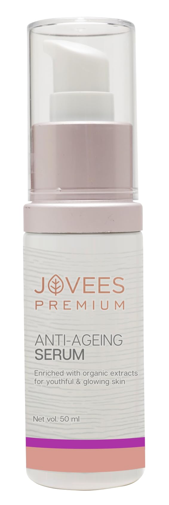 Jovees Premium Advanced Anti Ageing Serum (50ml) With Turmeric Oil, Argan Oil & Vitamin E | Repairs Fine Lines & Wrinkles | Reduces Dullness | Gives Even Skin Tone