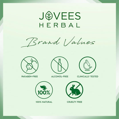 Jovees Herbal Neem Face Wash With Neem & Tea Tree Extracts (120ml) For Oily & Acne Prone Skin | Deep Cleansing | Oil Control | Remove Impurities | Prevents Pimples | All Type Skin | For Men & Women