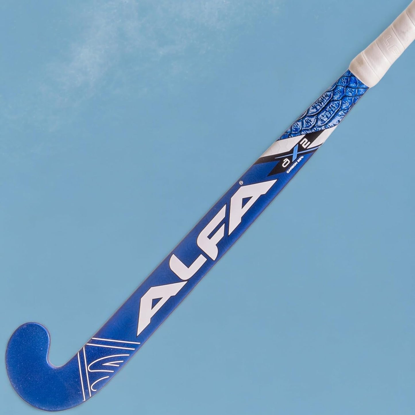ALFA AX7 Hockey Stick | Color: Red | Sizes : 36.5" | Material: 70% Carbon Composite | Gender: Unisex | Extra Low Bow for Drag Flicks | Optimized Lightweight Design | Durable High-Performance Stick | Versatile for All Playing Styles | Comes with Stick Bag.