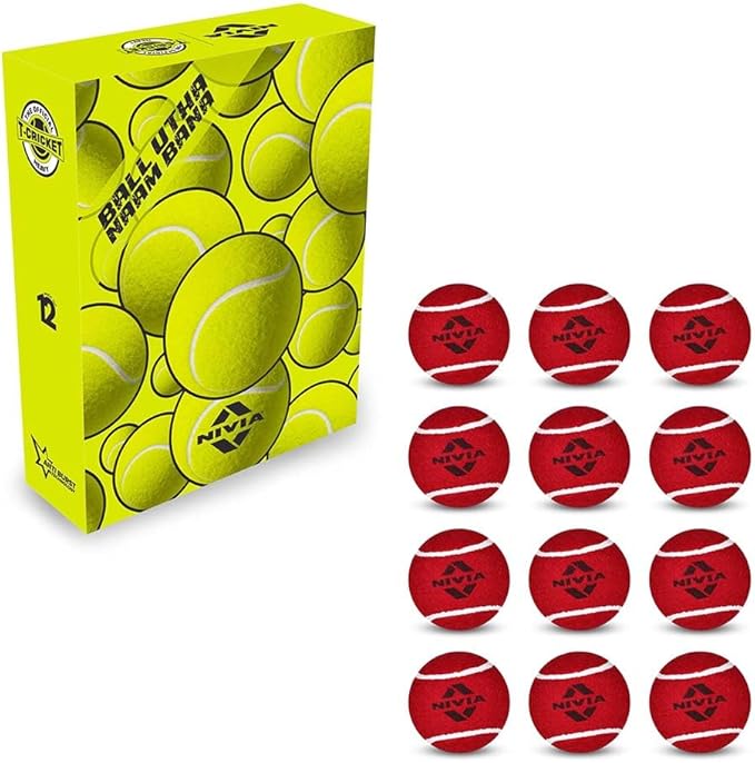 Nivia Heavy Tennis Ball Cricket Ball