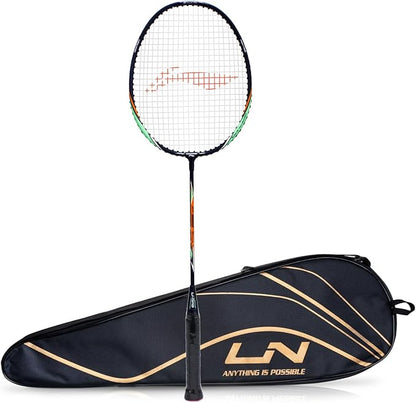 Li-Ning XP 800-Srikanth Signature Series Aluminum-Alloy Isometric Strung Badminton Racquet with cover