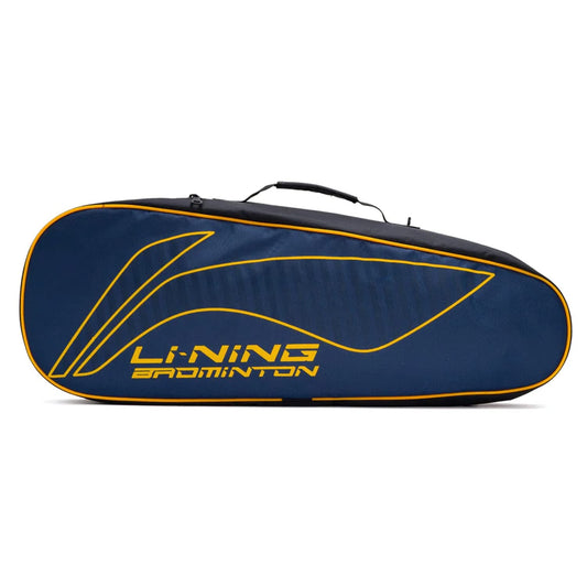 Li-Ning ABDS685 All Star Single Zip Polyester Badminton Kit Bag (Navy , Large)  | Dedicated Compartments | Unisex - Men, Boys, Girls, Women