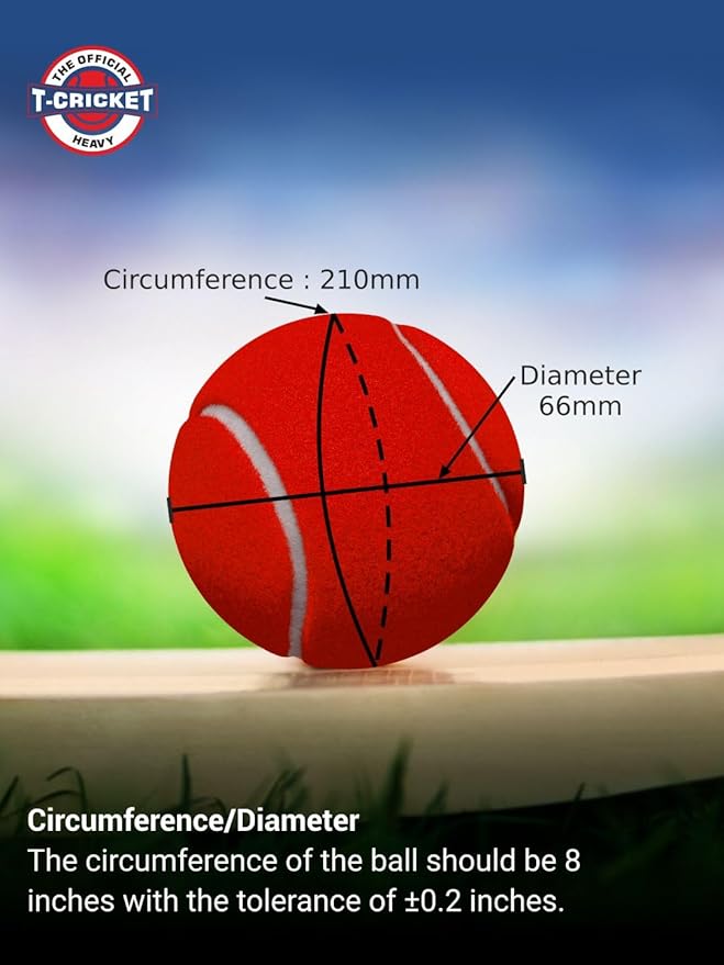 Nivia Heavy Tennis Ball Cricket Ball
