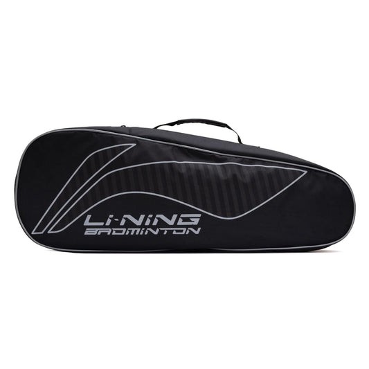 Li-Ning All Star Single Zip Polyester Badminton Kit Bag (Black , Large)  | Dedicated Compartments | Unisex - Men, Boys, Girls, Women