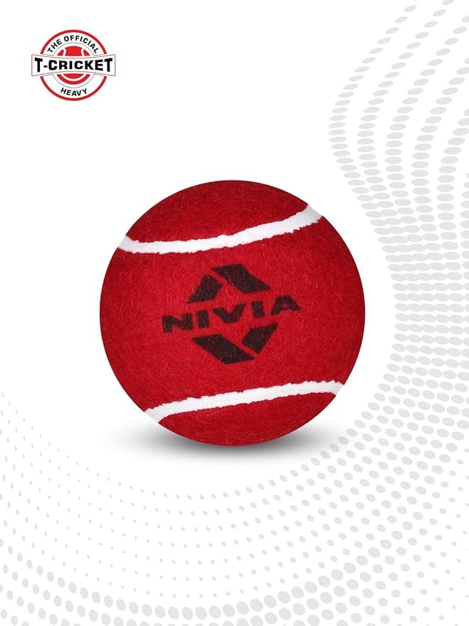 Nivia Heavy Tennis Ball Cricket Ball