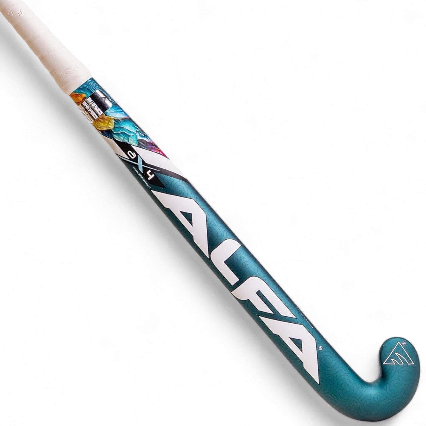 ALFA AX7 Hockey Stick | Color: Red | Sizes : 36.5" | Material: 70% Carbon Composite | Gender: Unisex | Extra Low Bow for Drag Flicks | Optimized Lightweight Design | Durable High-Performance Stick | Versatile for All Playing Styles | Comes with Stick Bag.