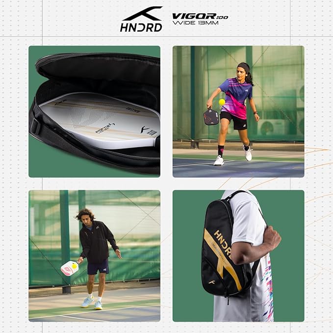 Hundred Vigor 100 USA Approved Pickleball Paddle | 13mm Core | Power Play | Free Bag Included