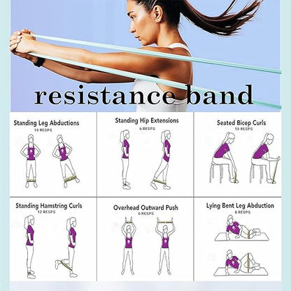 AB. Latex Resistance Band 2080 * 32 * 4.5 mm for Home Exercise