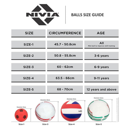 Nivia Blade Size 3 Football - Orange/PVC Outer | Machine Stitched | Durable Training Ball | Ideal for Matches | Soccer Gear