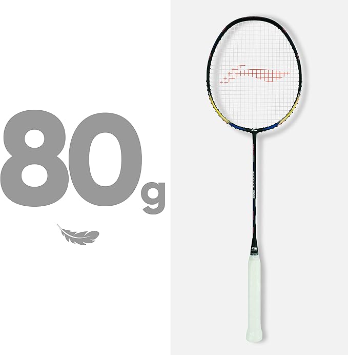 Li-Ning Wind Lite 900 Carbon Fibre Strung Badminton Racket with Full Cover