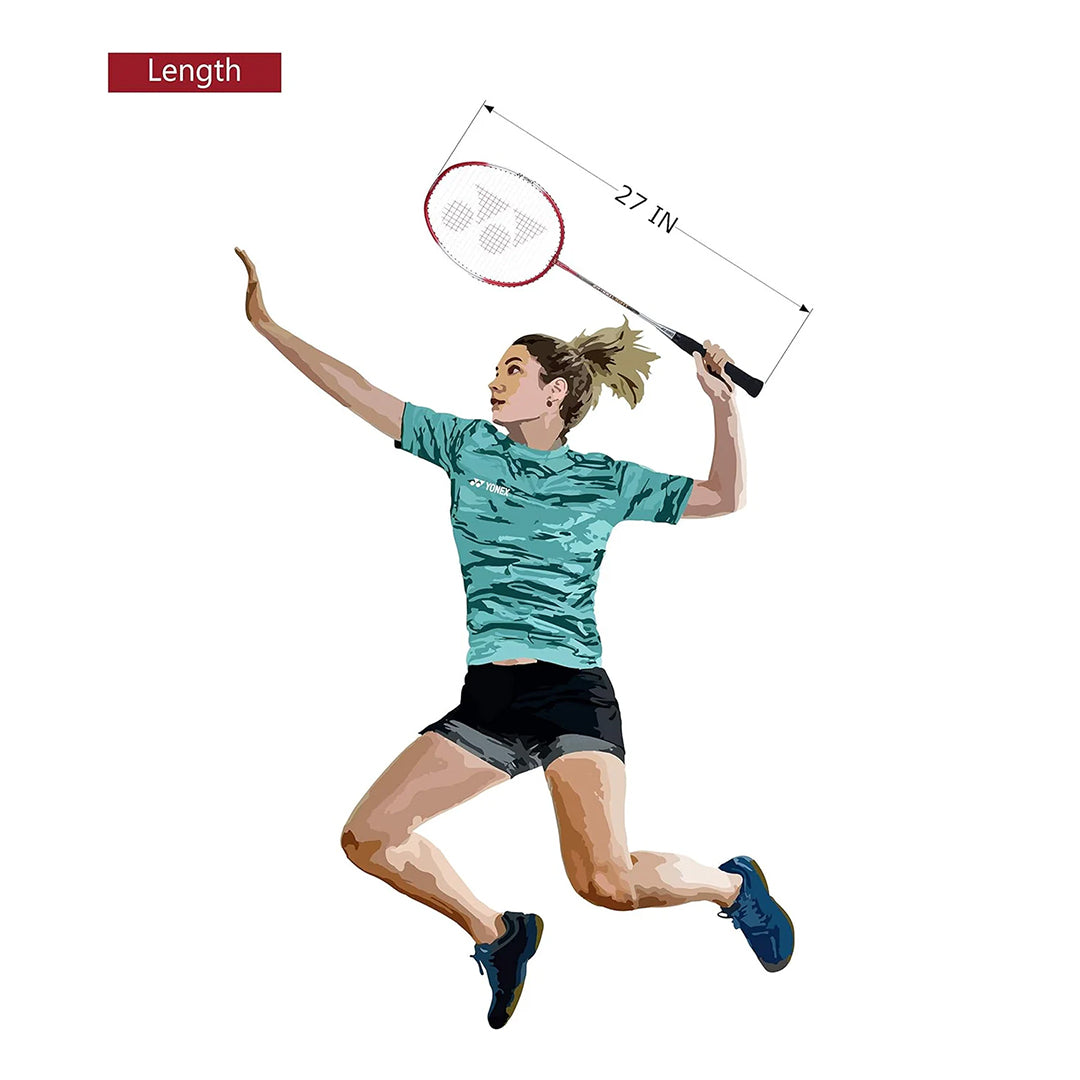 YONEX Zr 100 Light Aluminium Badminton Racquet - Lightweight Design | High-Performance Racket for Precision Play