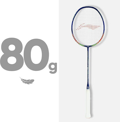 Li-Ning Wind Lite 900 Carbon Fibre Strung Badminton Racket with Full Cover