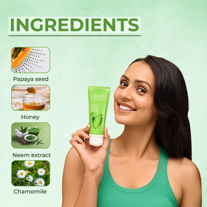 Jovees Facial Scrub - Papaya & Honey 100 g