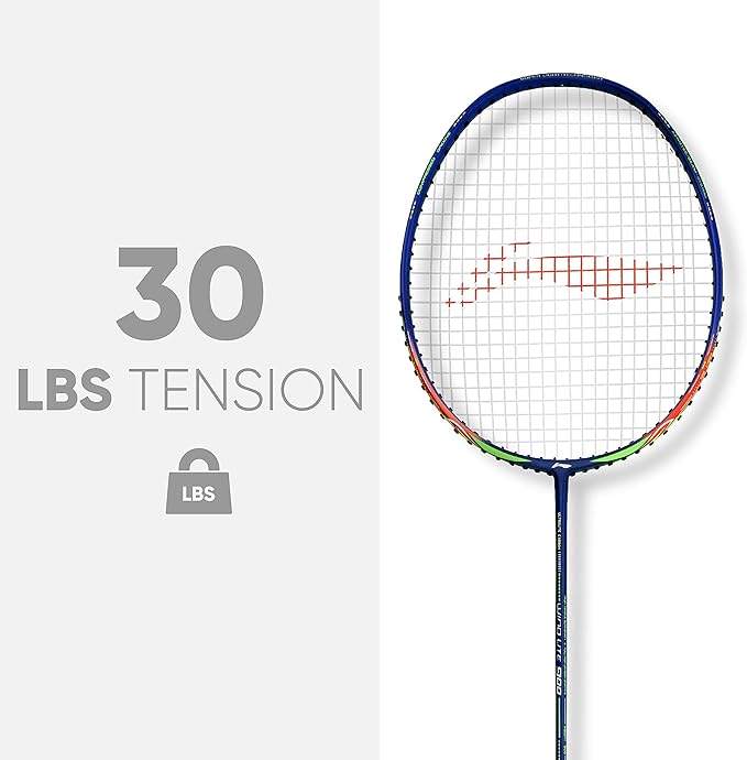 Li-Ning Wind Lite 900 Carbon Fibre Strung Badminton Racket with Full Cover