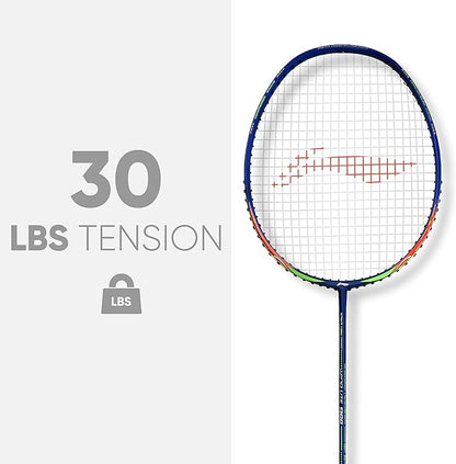 Li-Ning Wind Lite 900 Carbon Fibre Strung Badminton Racket with Full Cover