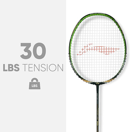 Li-Ning Wind Lite 700 Carbon Fibre Strung Badminton Racket with Free Full Cover