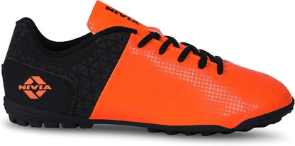 Nivia Aviator 2.0 Football Shoes | TPU Sole with PVC Synthetic Leather Upper, Moulded Insole | Ideal for Hard Surfaces