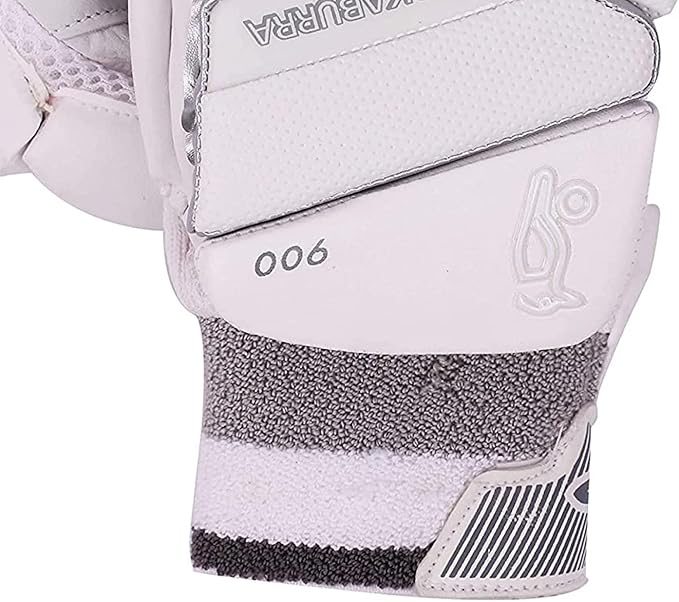 Kookaburra Ghost 900 Batting Gloves RH Mens | Cotton | for Beginner and Intermediate Players | Lightweight with Good Protection