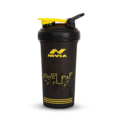 Nivia Street Sports Shaker for Men & Women (Black, Capacity - 750 ml) | Material - Plastic | For Sports | Cycling | Gym | Running | Training | Water Bottles | Gym Water Bottles | Kids Water Bottles