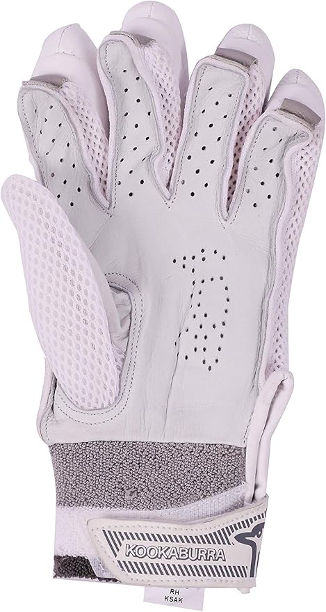 Kookaburra Ghost 900 Batting Gloves RH Mens | Cotton | for Beginner and Intermediate Players | Lightweight with Good Protection