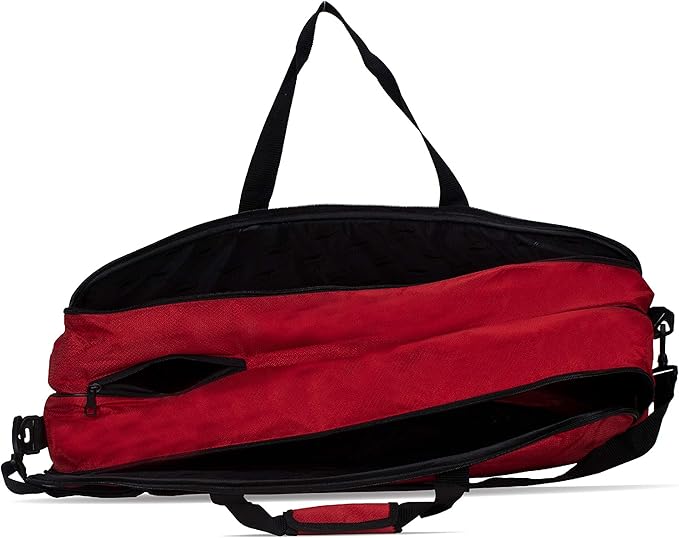 Li-Ning Champ Polyester Badminton Kit-Bag with Shoe Bag | Durable Material | Multiple Compartments | Foam-Padded Shoulder Straps | Separate Shoe Compartment