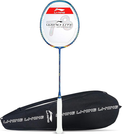 Li-Ning Wind Lite 700 Carbon Fibre Strung Badminton Racket with Free Full Cover