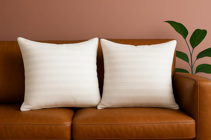 Trendy Home 16x16 Throw Pillow Insert (Set of 2, White) Bed and Couch Pillows Stuffer Hypoallergenic, Decorative Home Outdoor Sofa Pillow Filler