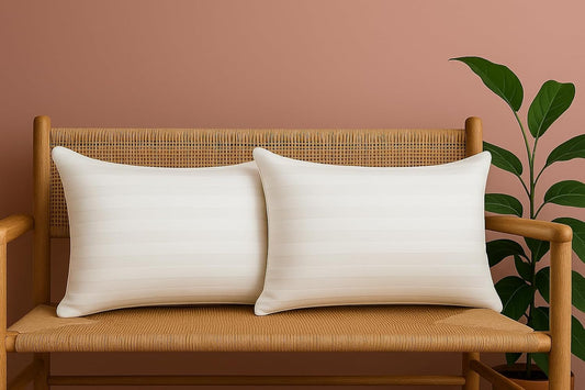 Trendy Home 12x20 Throw Pillow Insert (Pack of 2, White), Bed and Couch Pillows Stuffer Hypoallergenic, Lumbar Support Decorative Home Outdoor Pillow Filler