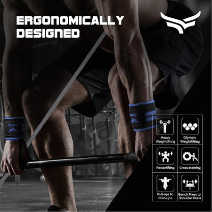 XTRIM Wrist Support for Men & Women, Wrist Band for Gym Wrist Wrap/Straps Gym Accessories for Men for Hand Grip & Wrist Support Crepe Bandage While Workout & Muscle Relaxation