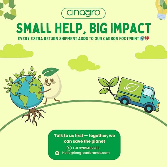 Cinagro Titanium Gardening Plant Cutter with 2 cm Branch Cutting Capacity, Safety Lock, Steel Spring Mechanism, Non-Slip Grip, Ergonomic Design, Pruner Shear for Plants, Branches & Grass