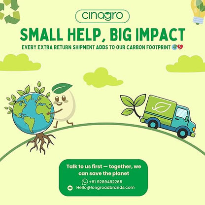 Cinagro Titanium Gardening Plant Cutter with 2 cm Branch Cutting Capacity, Safety Lock, Steel Spring Mechanism, Non-Slip Grip, Ergonomic Design, Pruner Shear for Plants, Branches & Grass