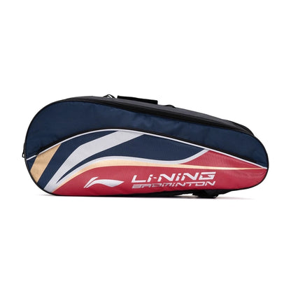 Li-Ning Panther Double Zipper Polyester Badminton Kit Bag | Stash pocket | Ample storage | Unisex - Men, Boys, Girls, Women